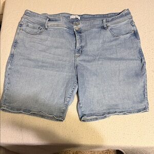 Lane Bryant Light Blue Jean Shorts